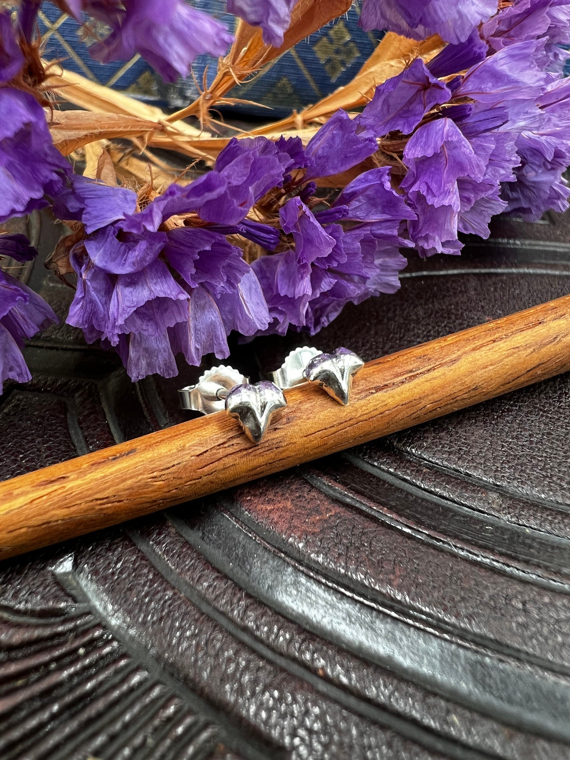 Mini Leaf Earring Studs