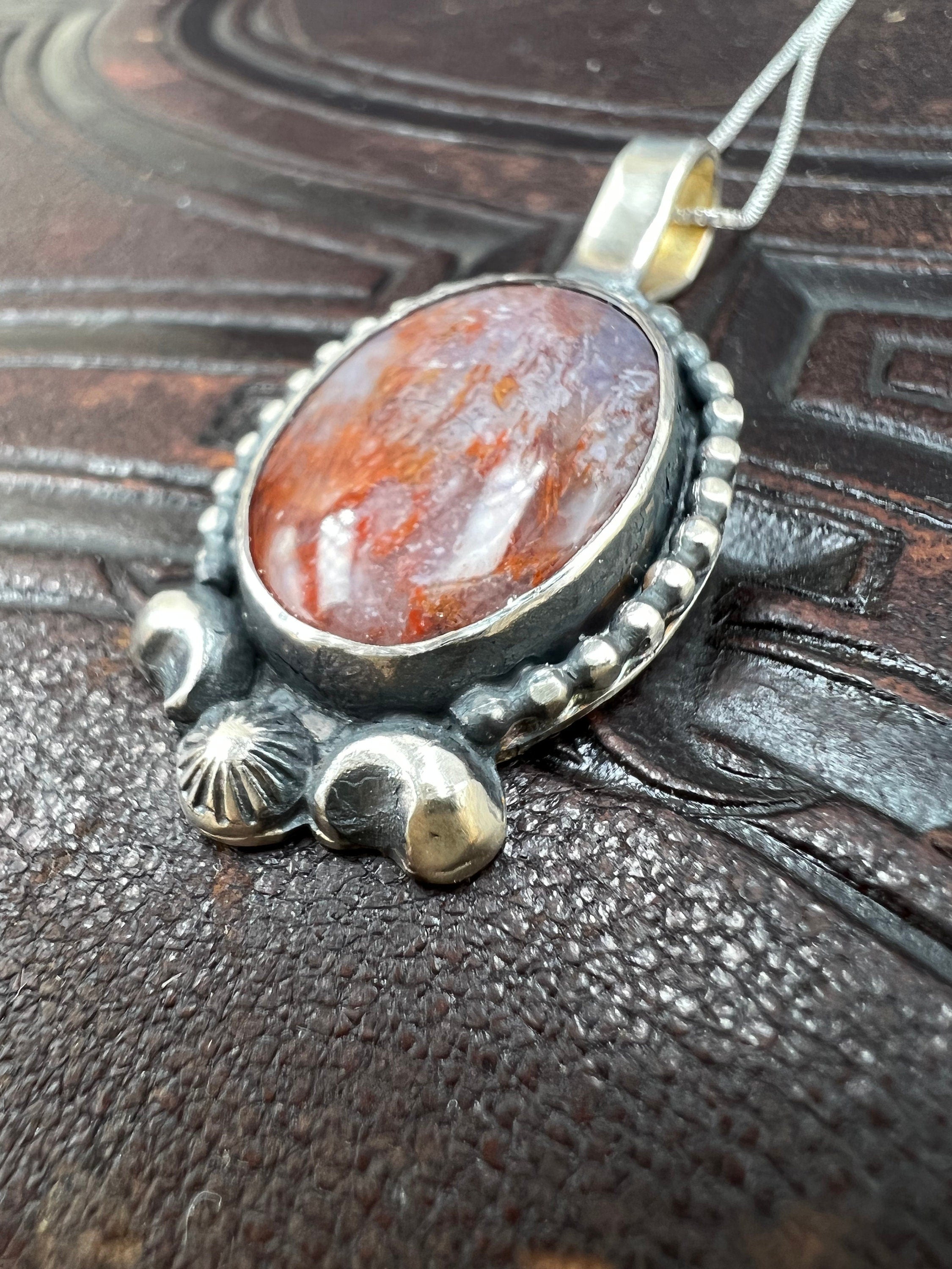 Autumn Forest Pendant Necklace