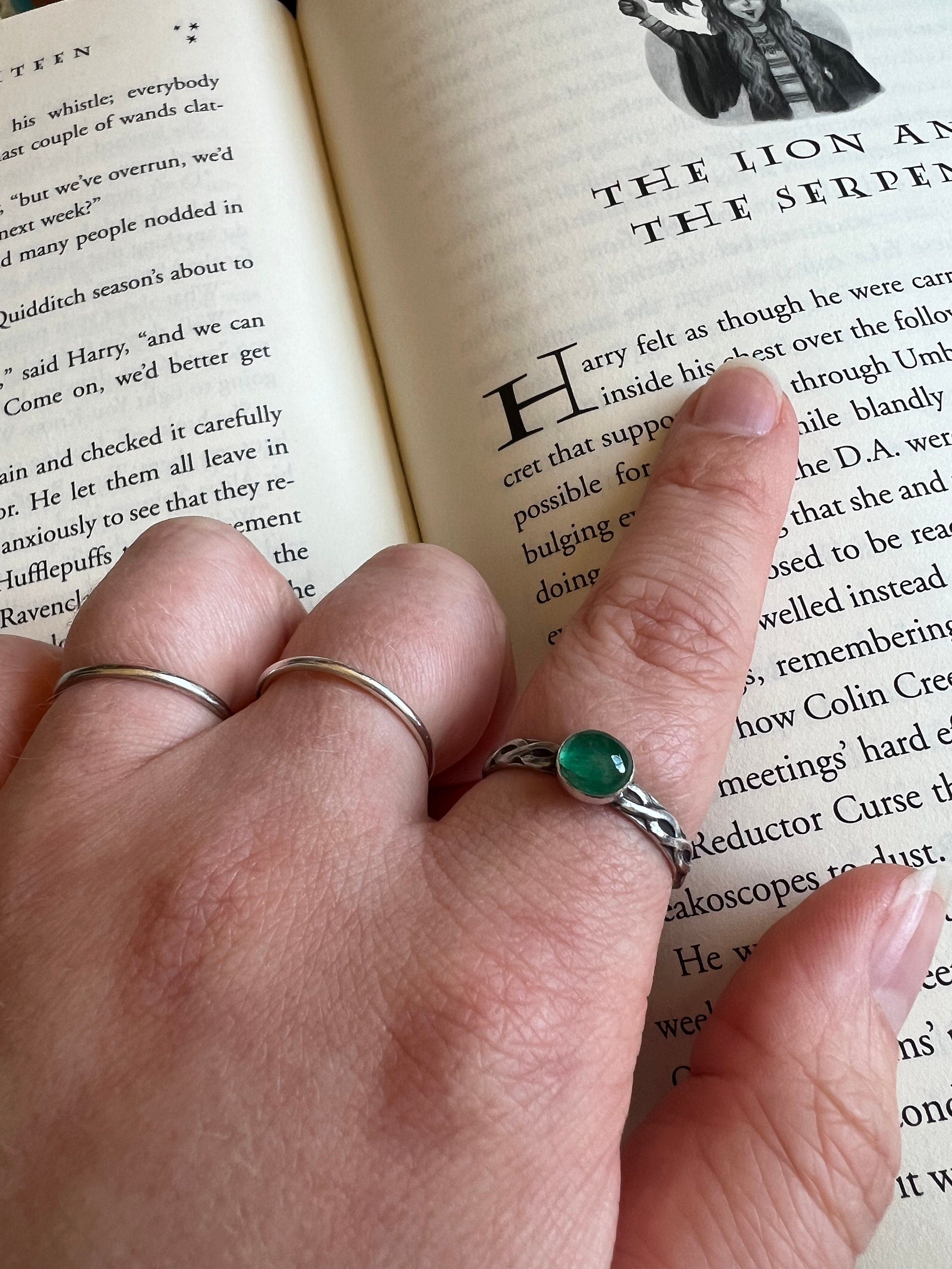 Emerald Vine Ring