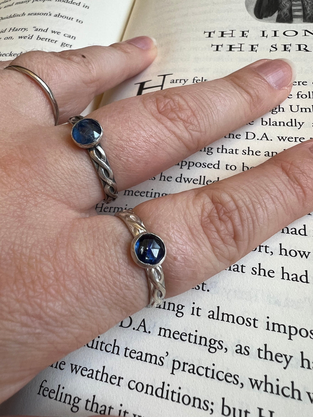 Kyanite Blue Ocean Ring