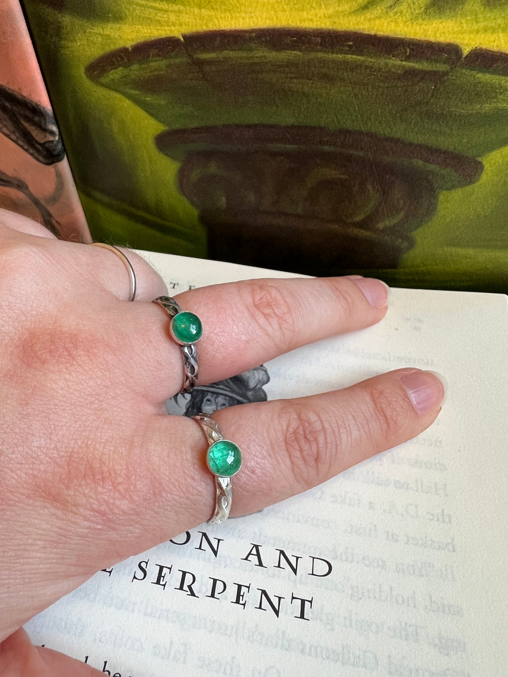 Emerald Vine Ring