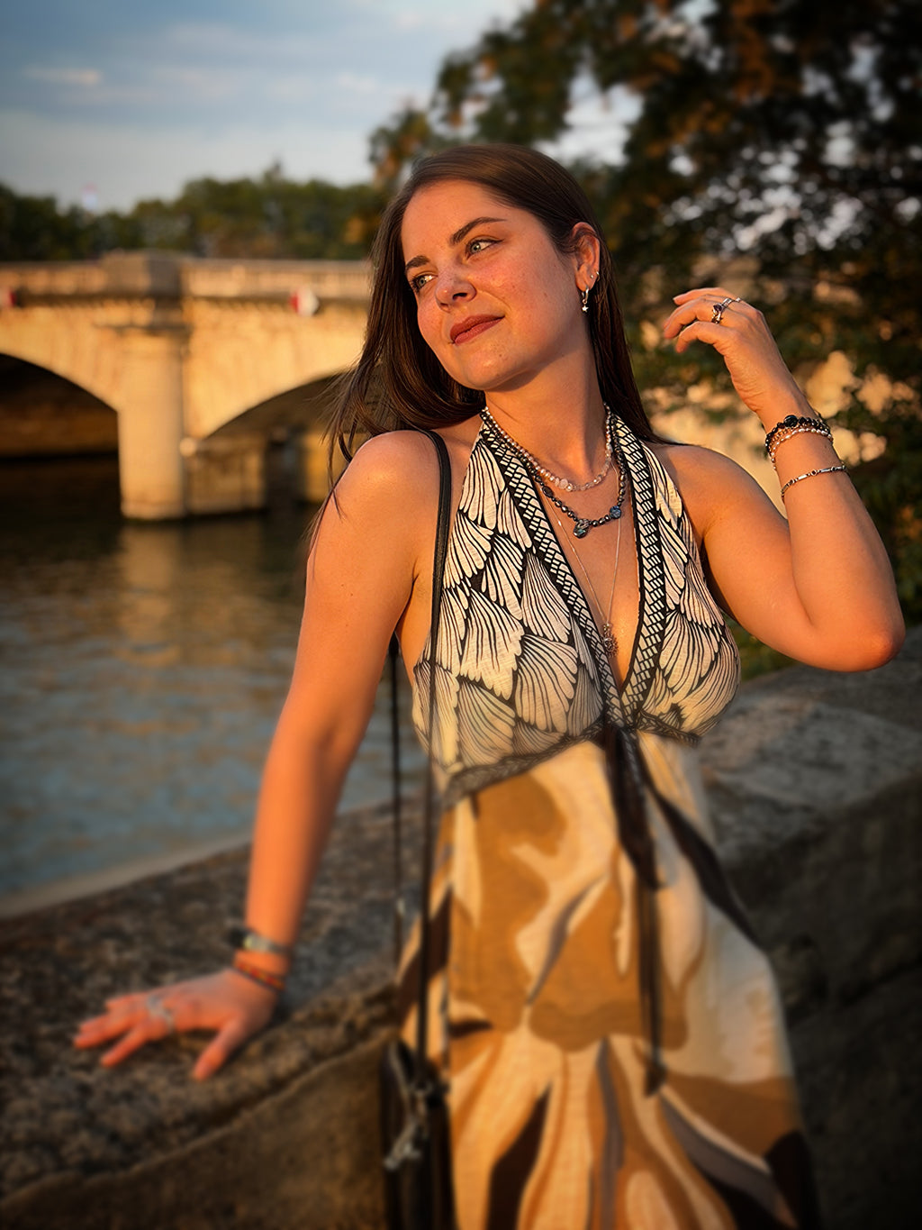 Black Pearl Baroque Necklace