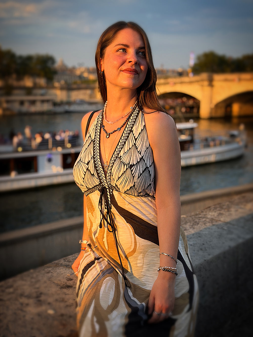 Black Pearl Baroque Necklace