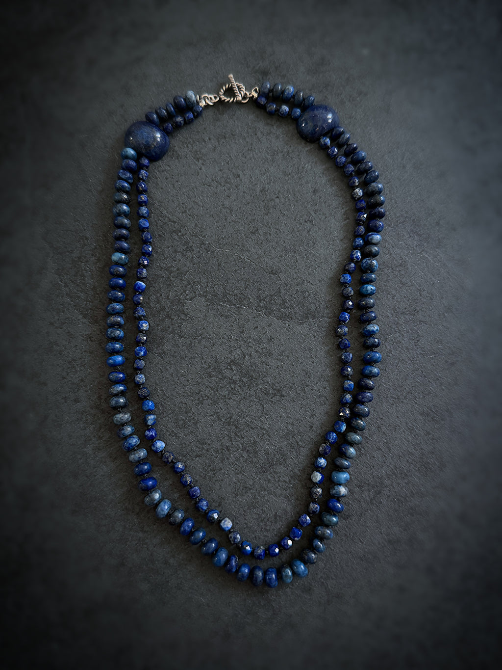 Lapis Lazuli Double Strand Necklace
