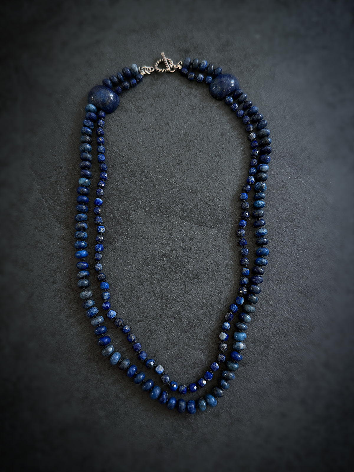 Lapis Lazuli Double Strand Necklace