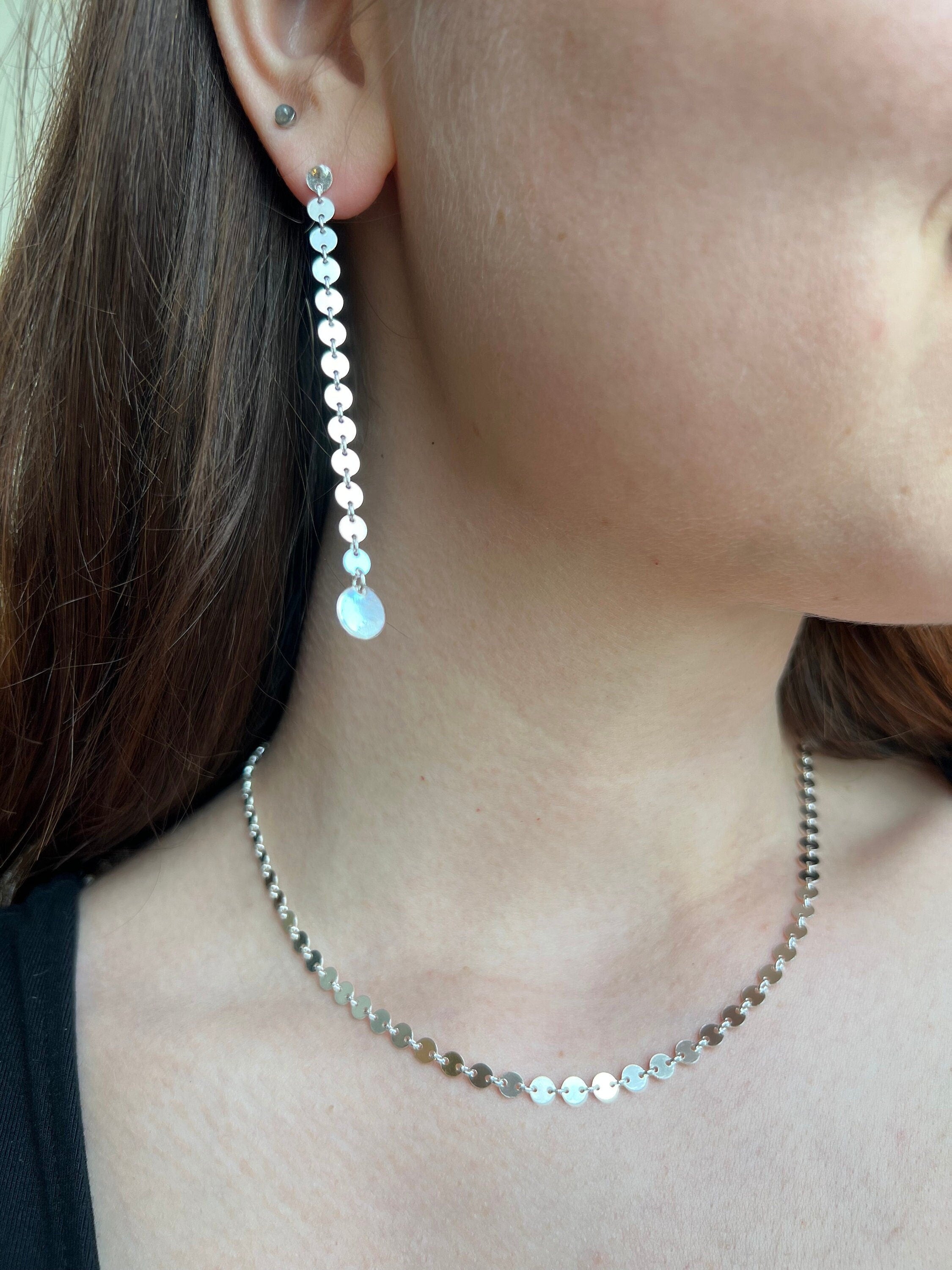 Luna Moon Chain Necklace