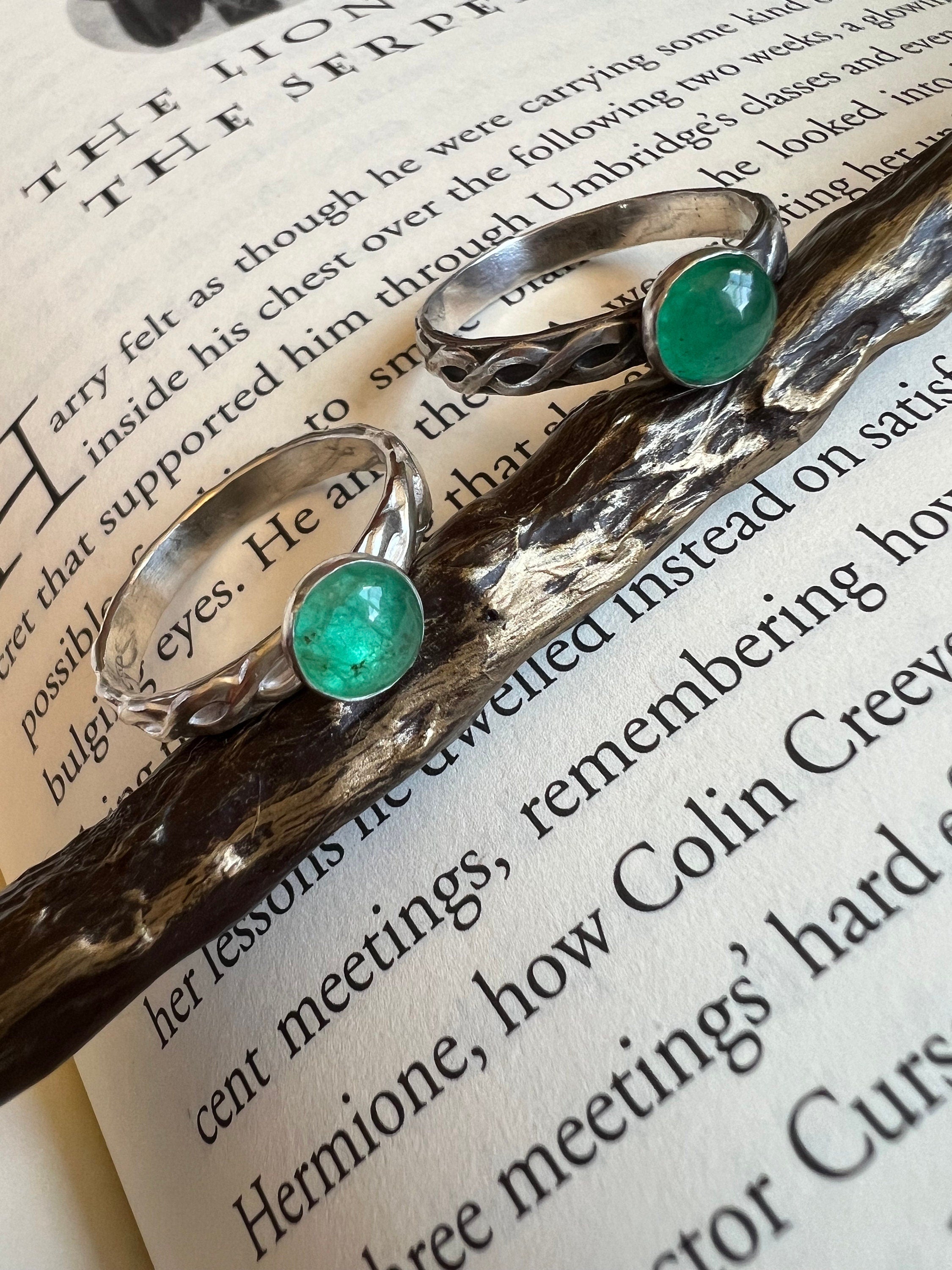 Emerald Vine Ring