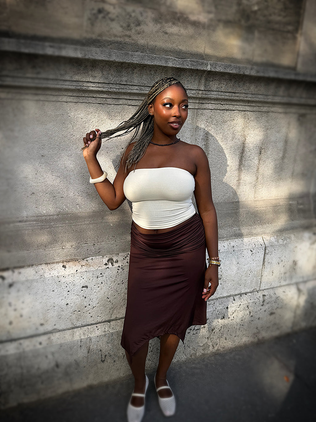 Red Wine Pearl Necklace