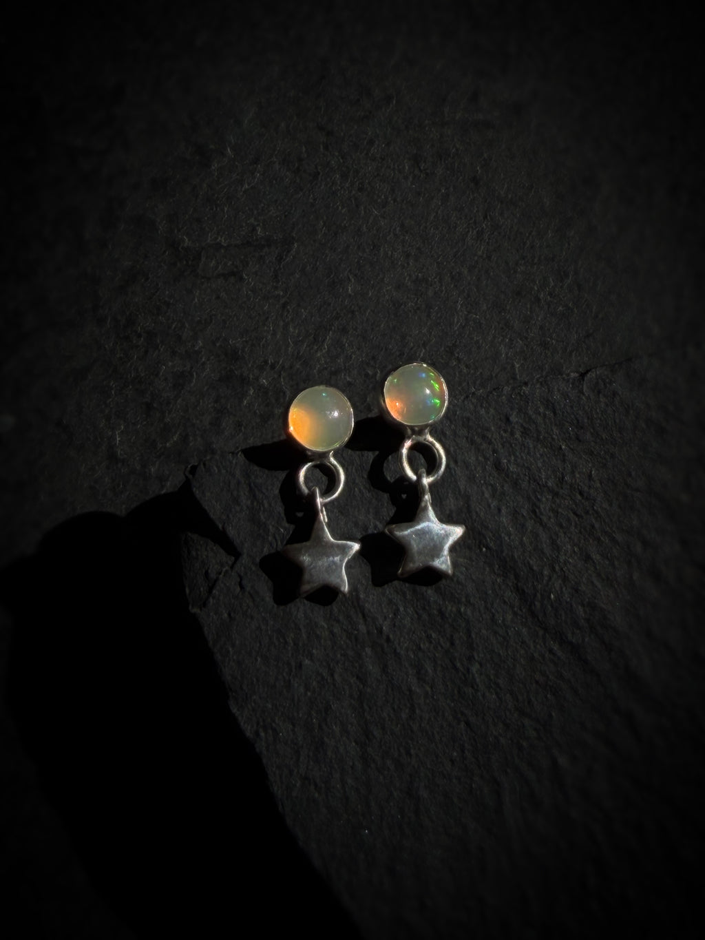 Glimmer Celestial Stud Earrings