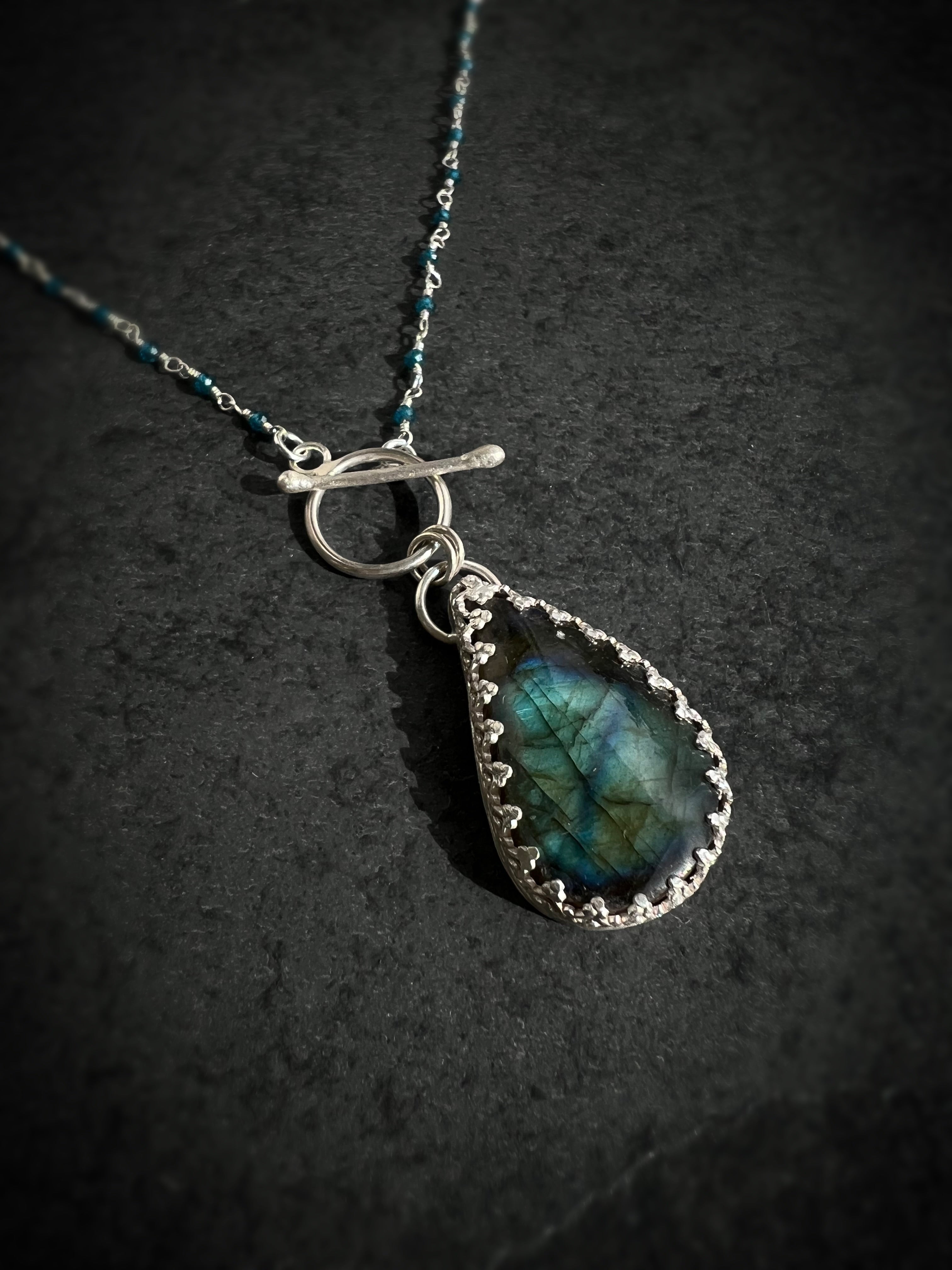 Aurora Radiance Labradorite Necklace