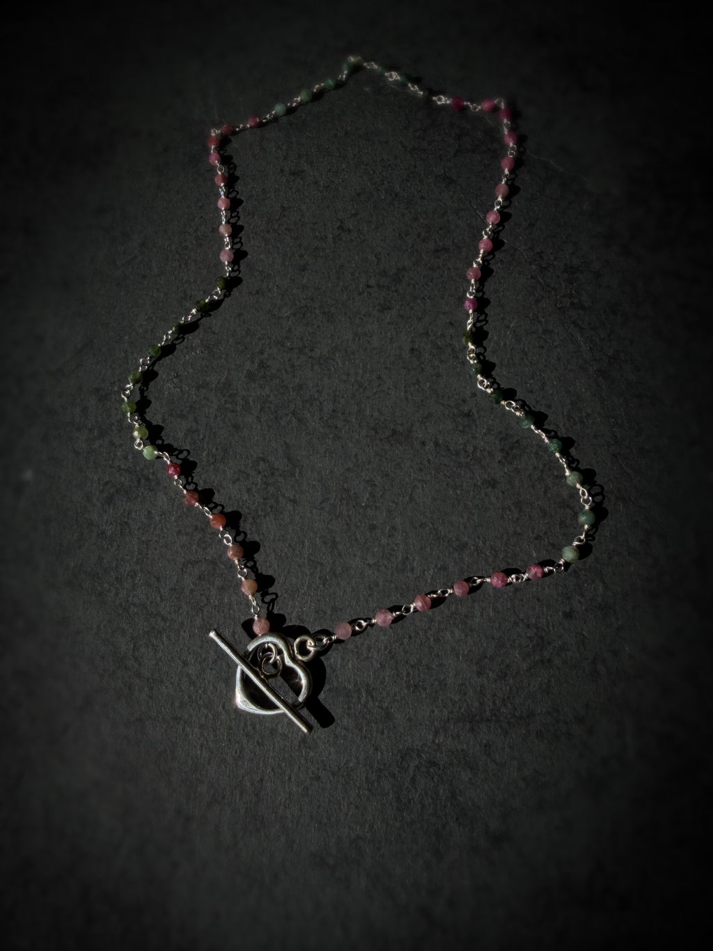 Hidden Heart Choker Necklace