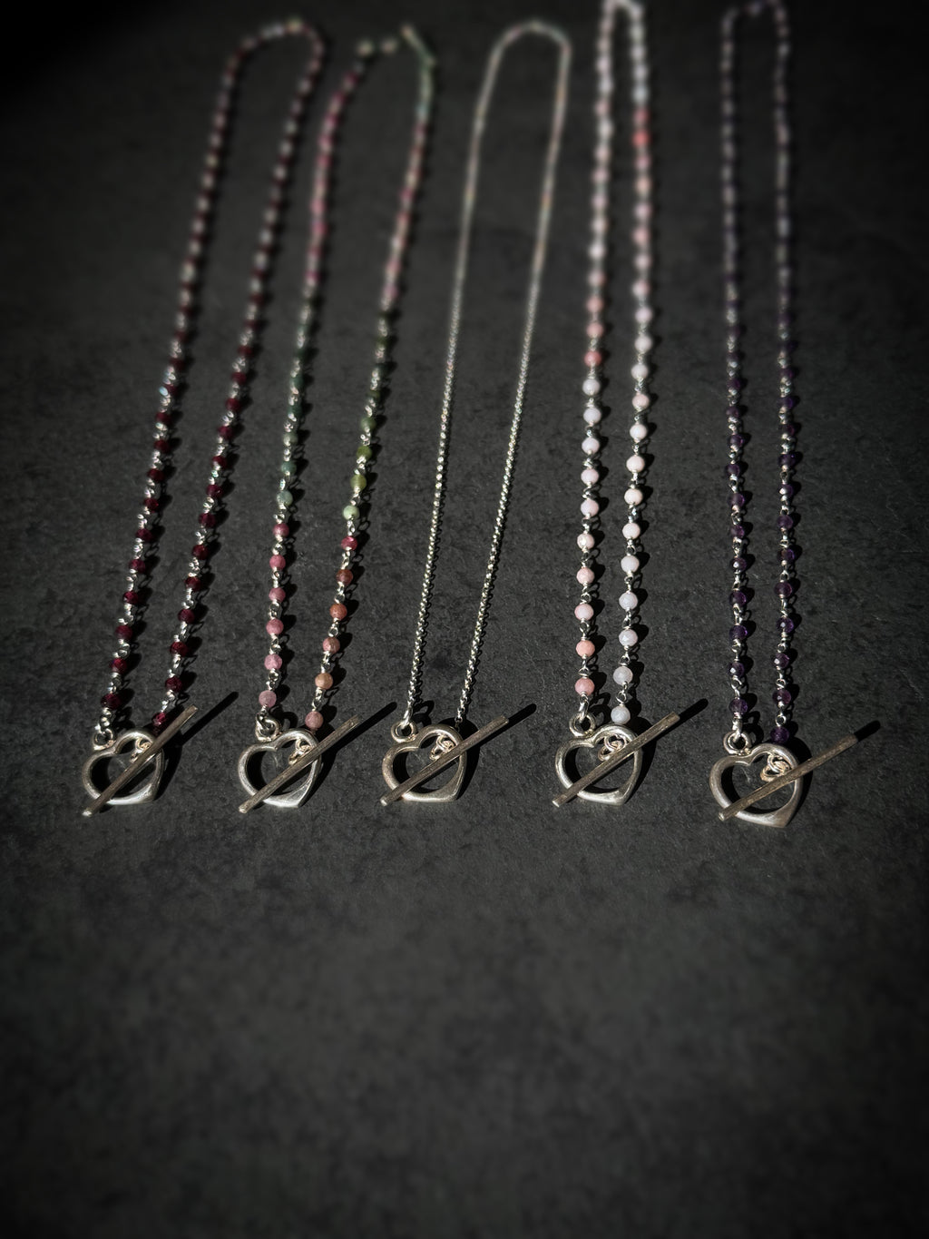 Hidden Heart Choker Necklace
