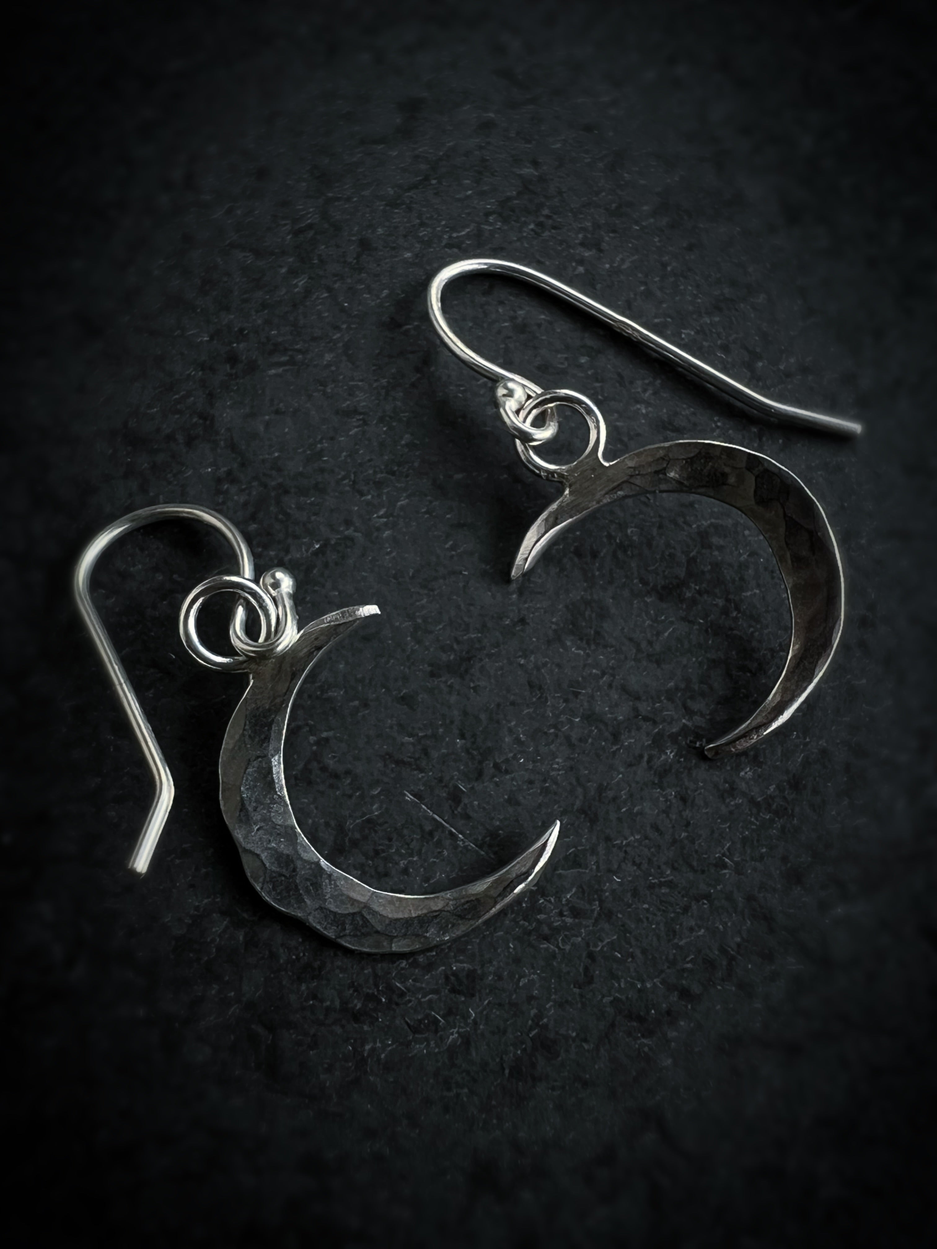 Moon Dangling Earrings