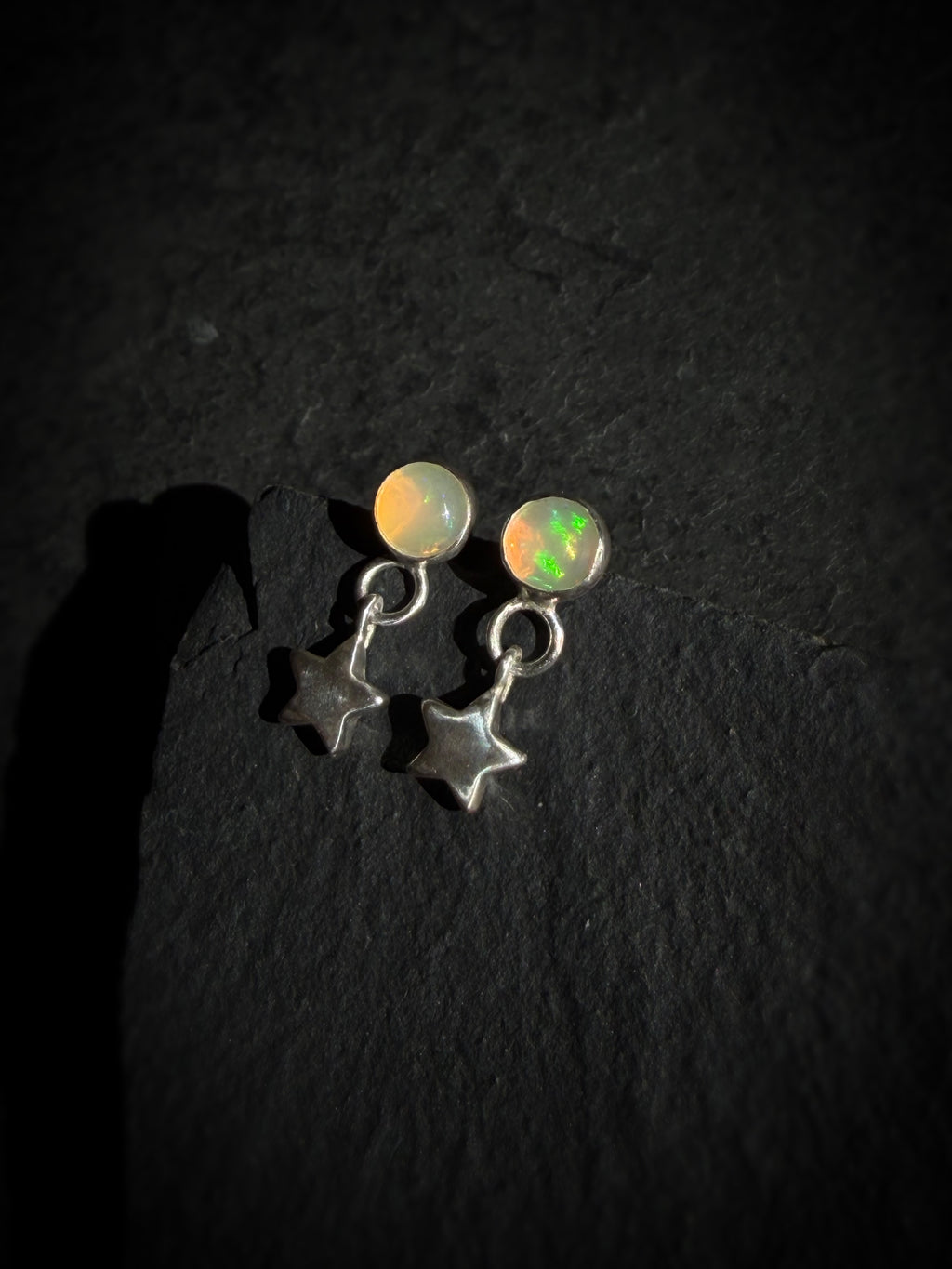 Glimmer Celestial Stud Earrings