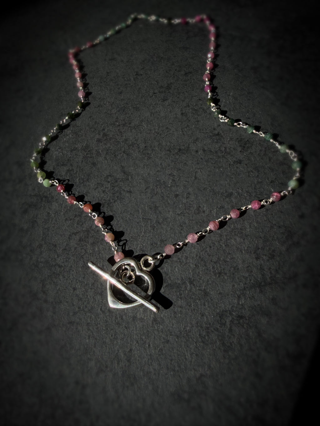 Hidden Heart Choker Necklace