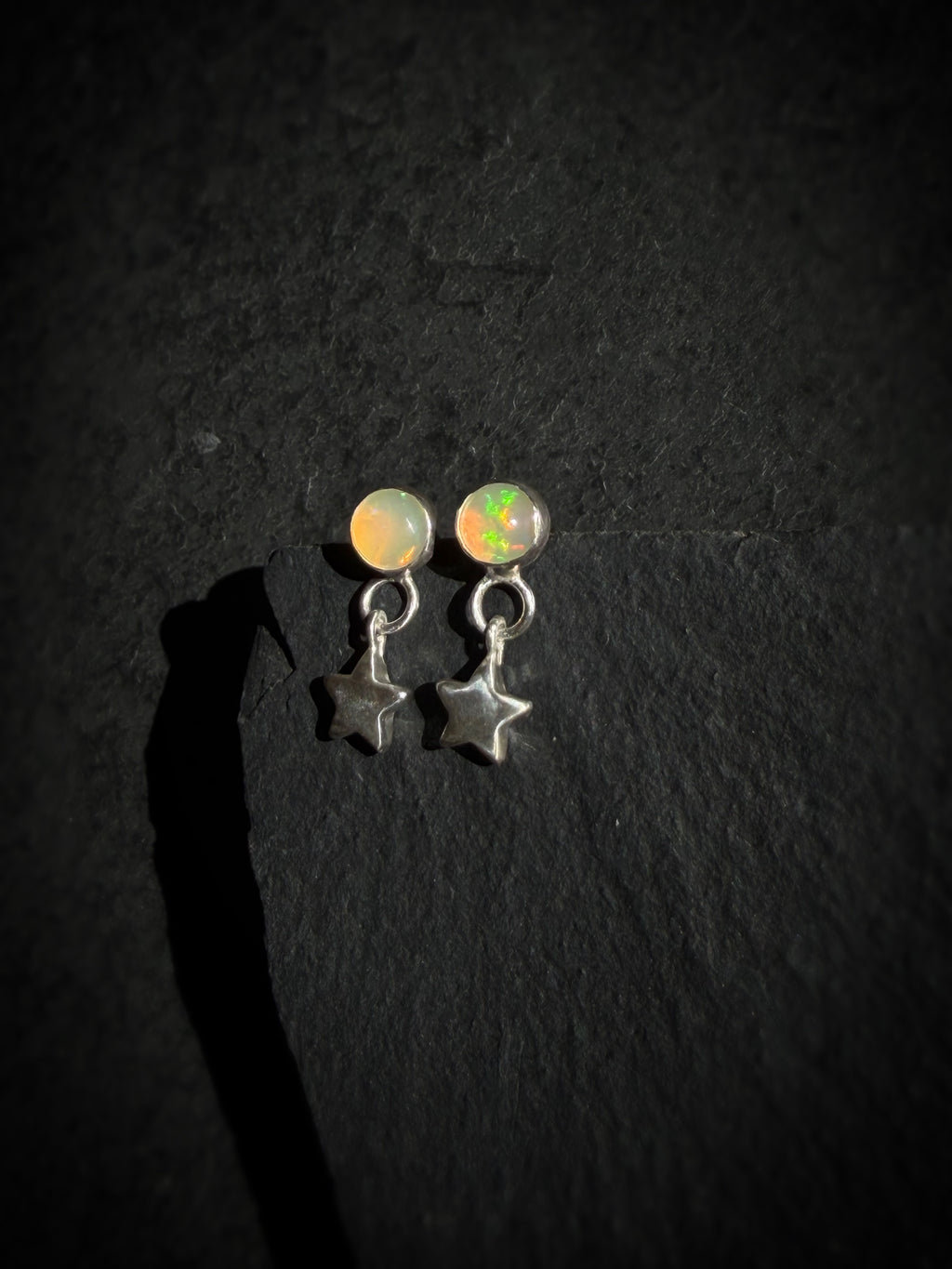 Glimmer Celestial Stud Earrings