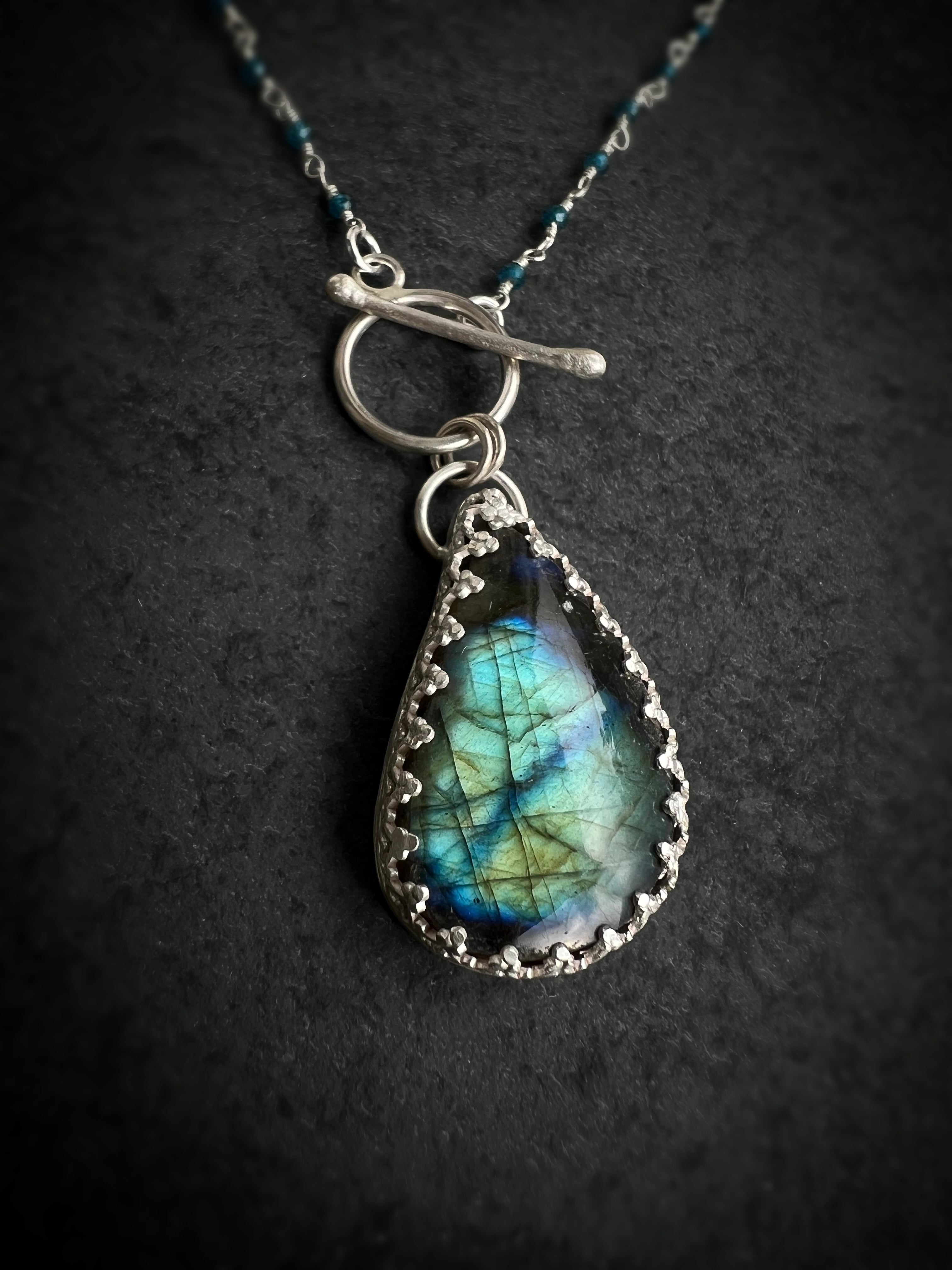 Aurora Radiance Labradorite Necklace