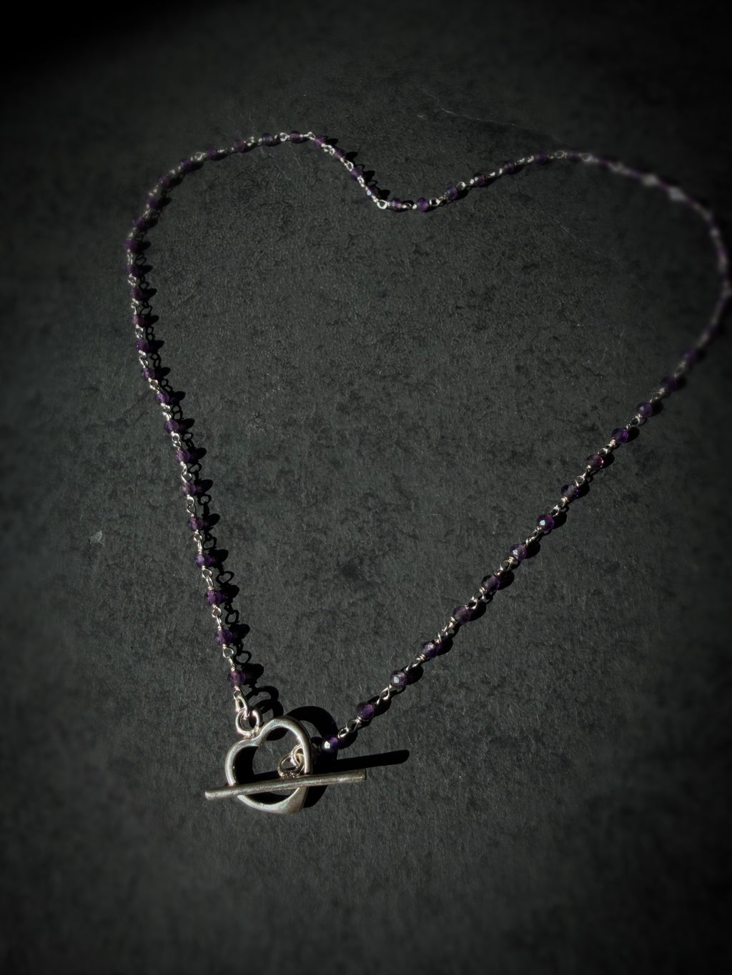 Hidden Heart Choker Necklace
