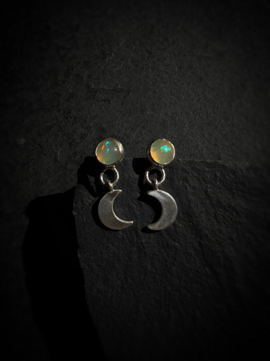 Glimmer Celestial Stud Earrings