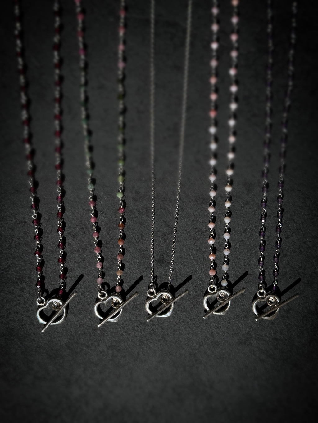Hidden Heart Choker Necklace