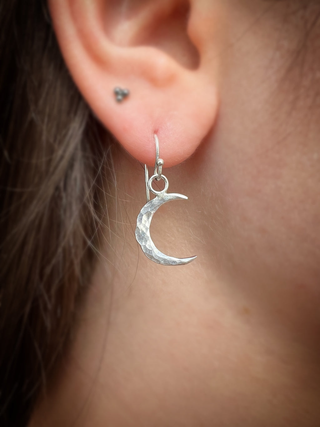 Moon Dangling Earrings