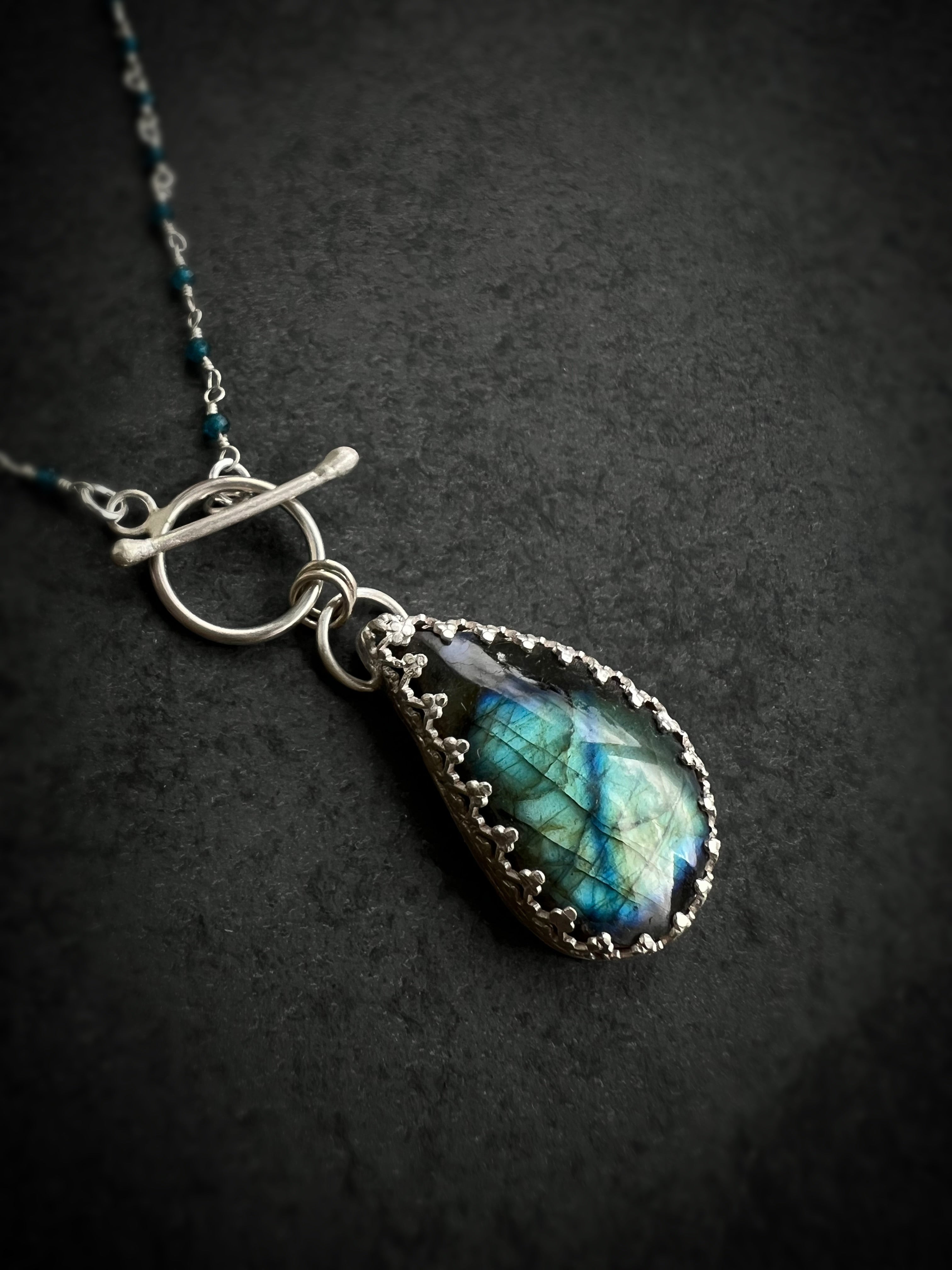 Aurora Radiance Labradorite Necklace