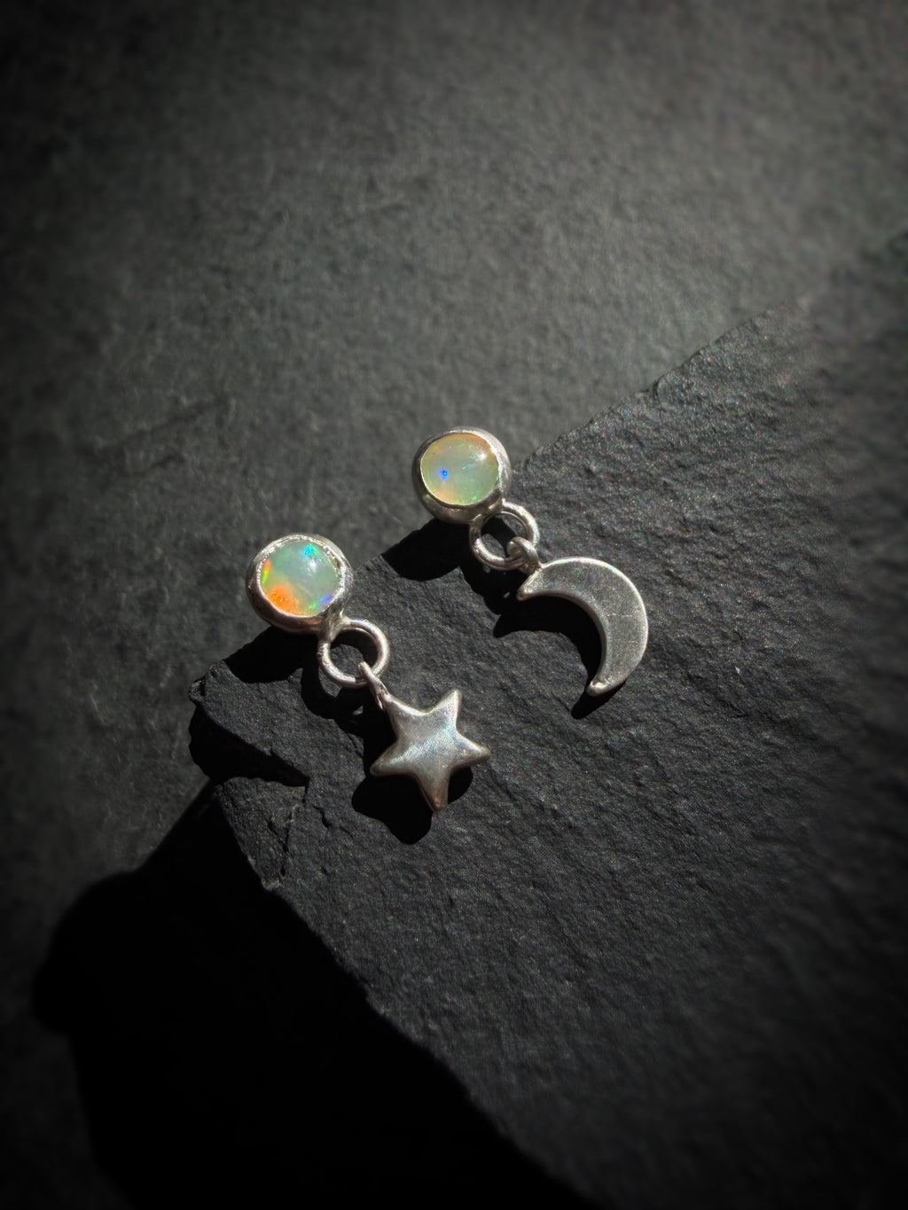 Glimmer Celestial Stud Earrings