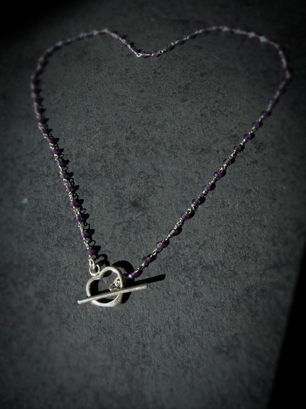 Hidden Heart Choker Necklace