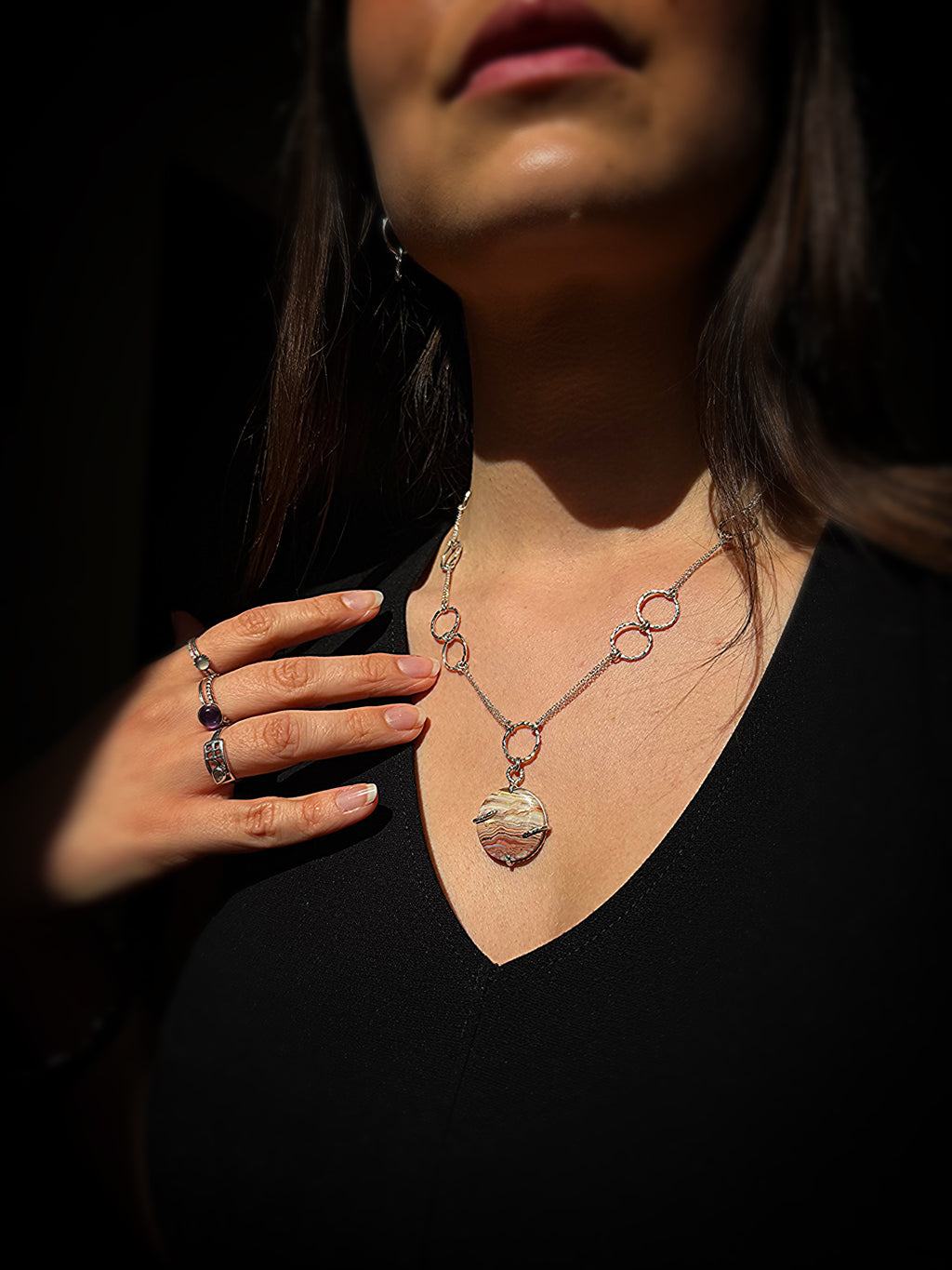 Jovian System Necklace