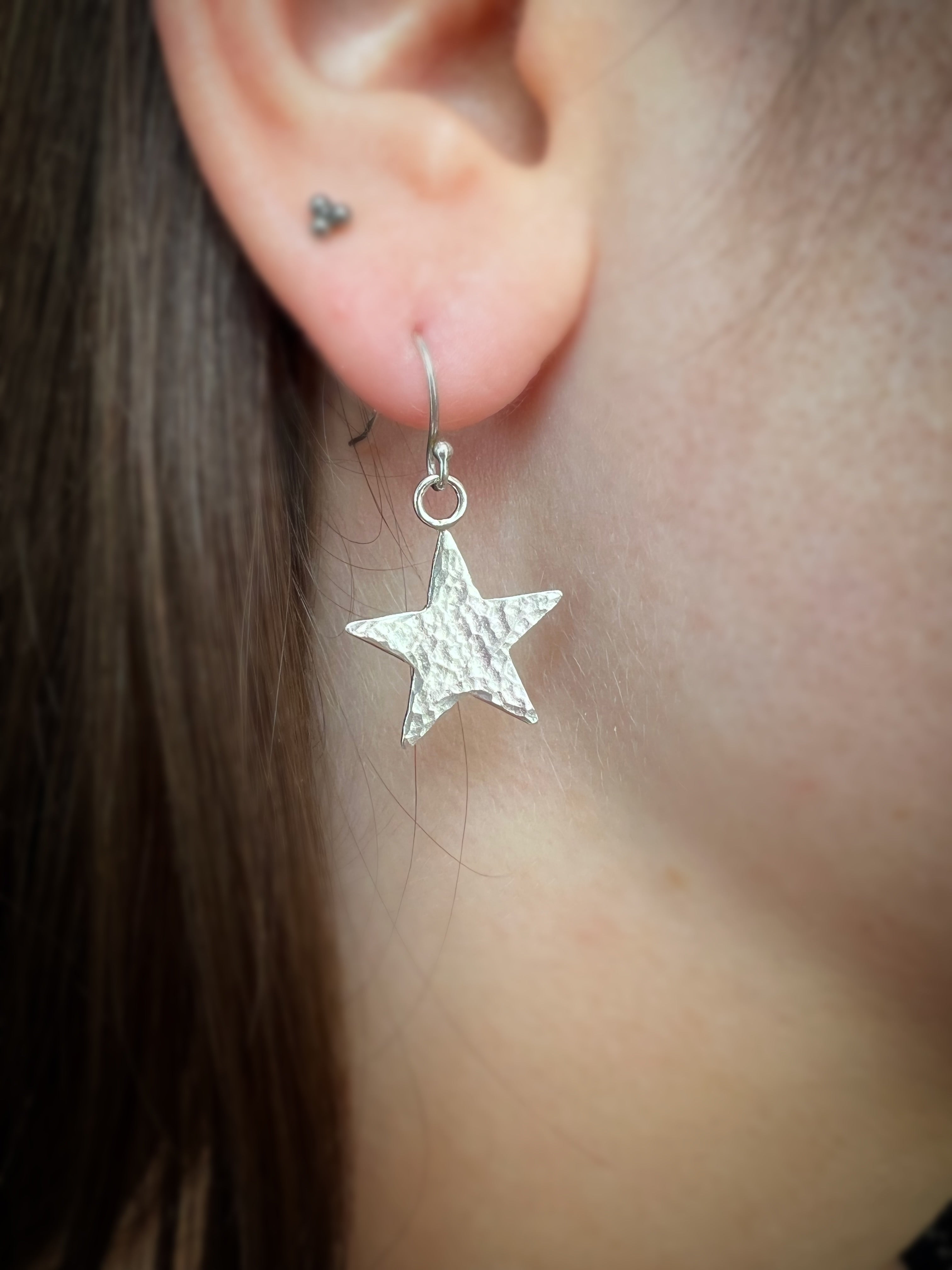Star Dangling Earrings