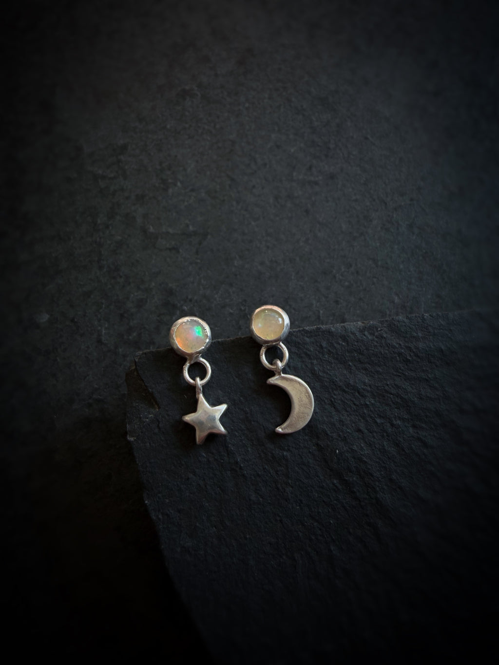 Glimmer Celestial Stud Earrings