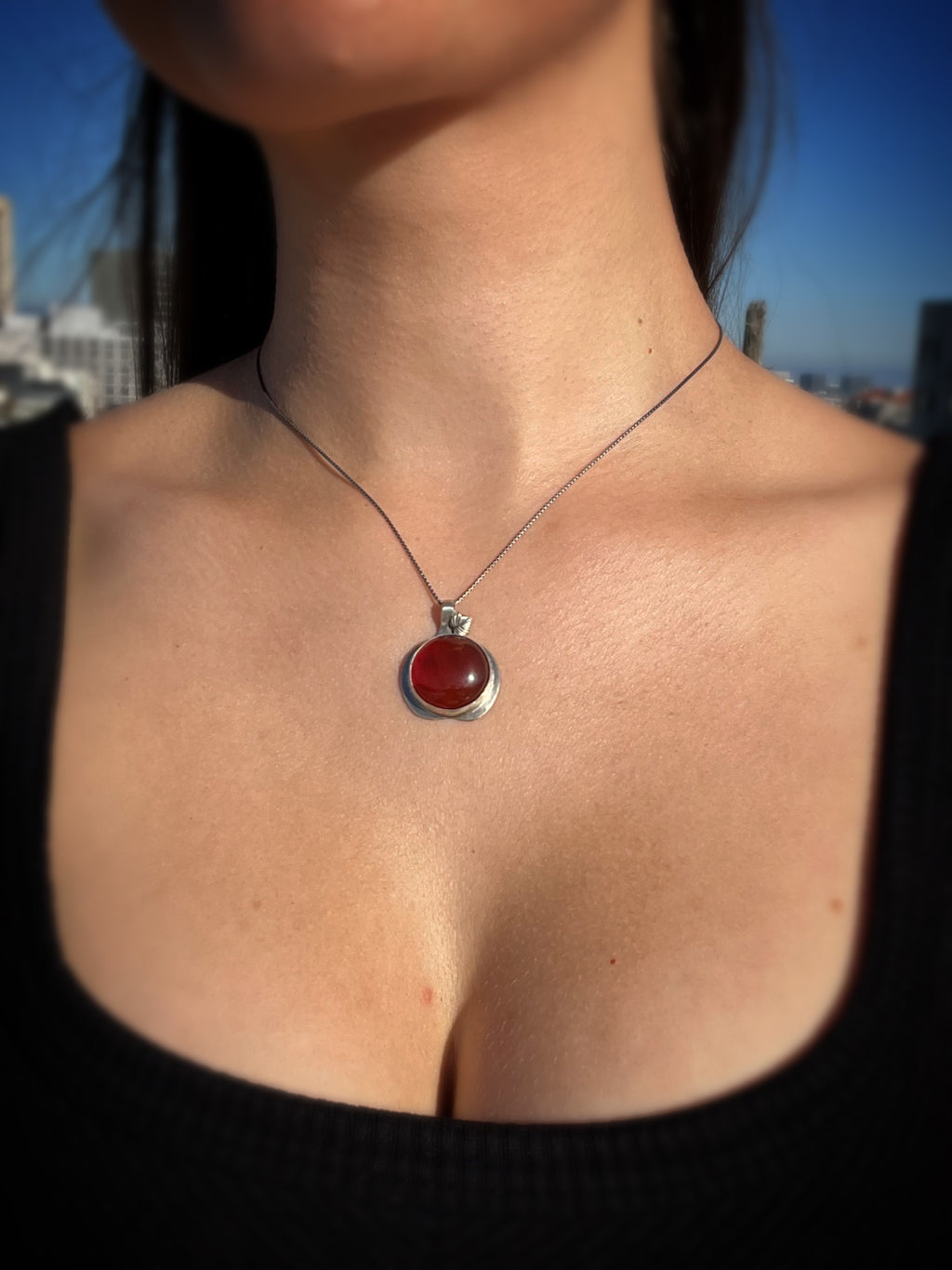 Jack-O-Lantern Necklace