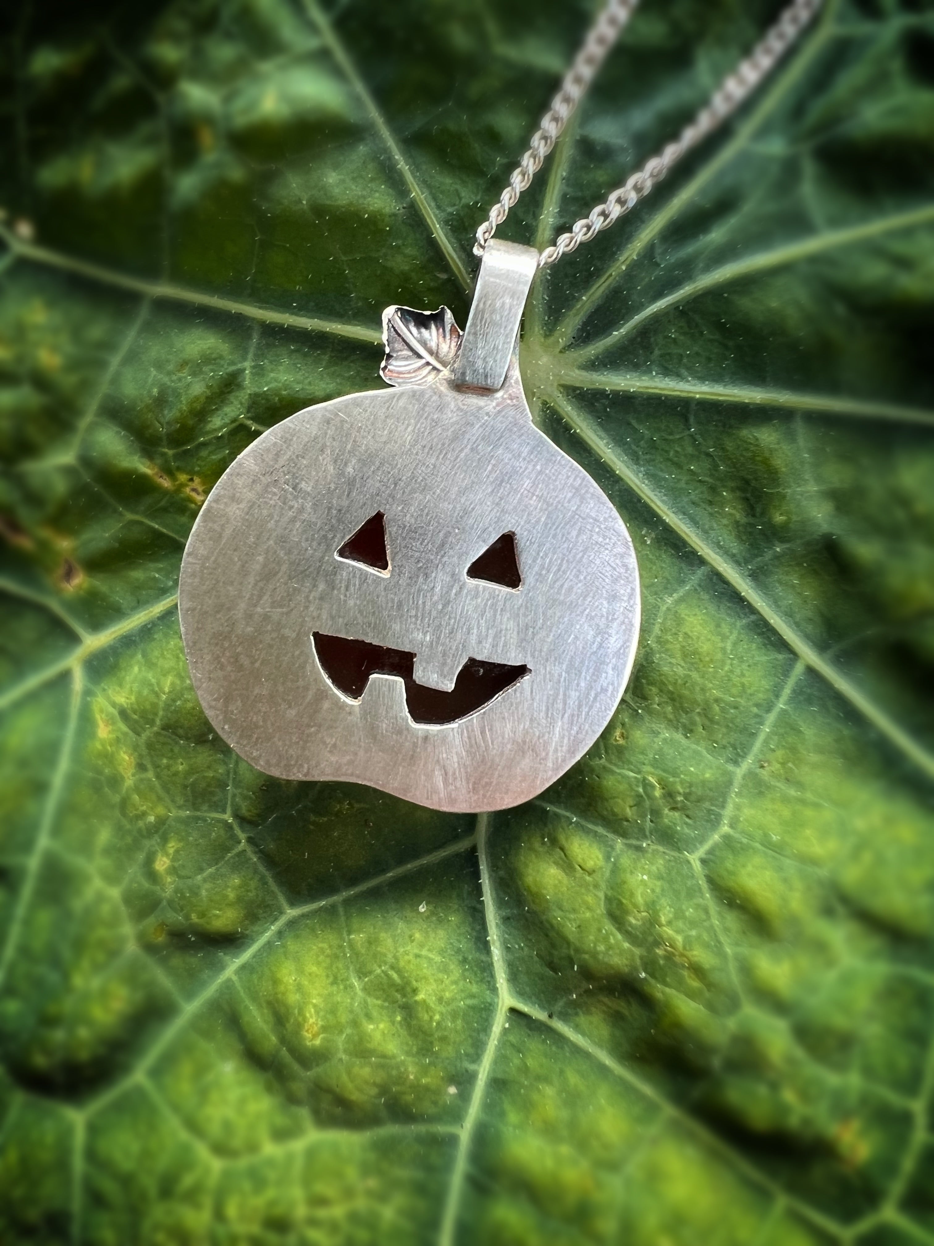 Jack-O-Lantern Necklace