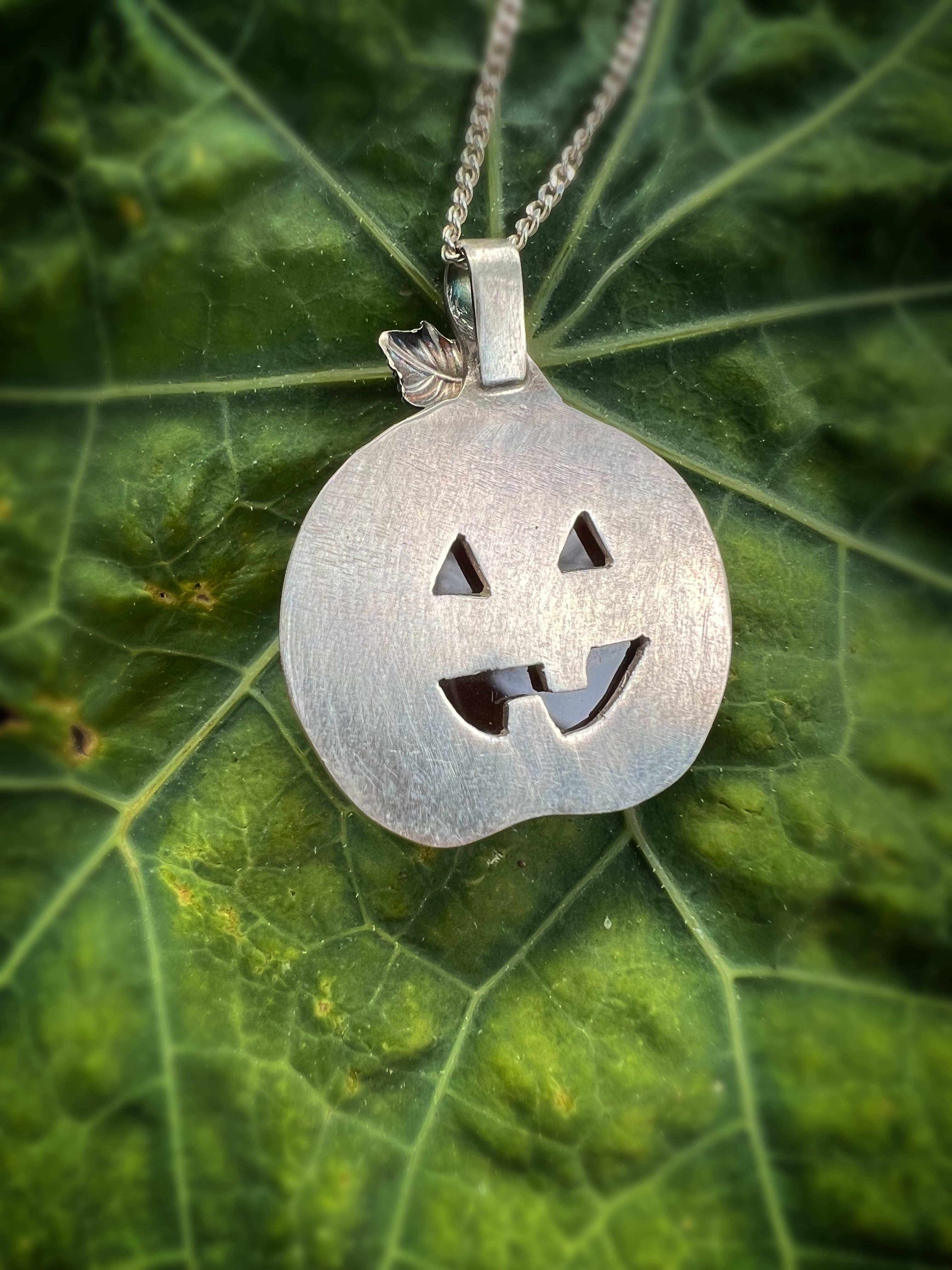 Jack-O-Lantern Necklace