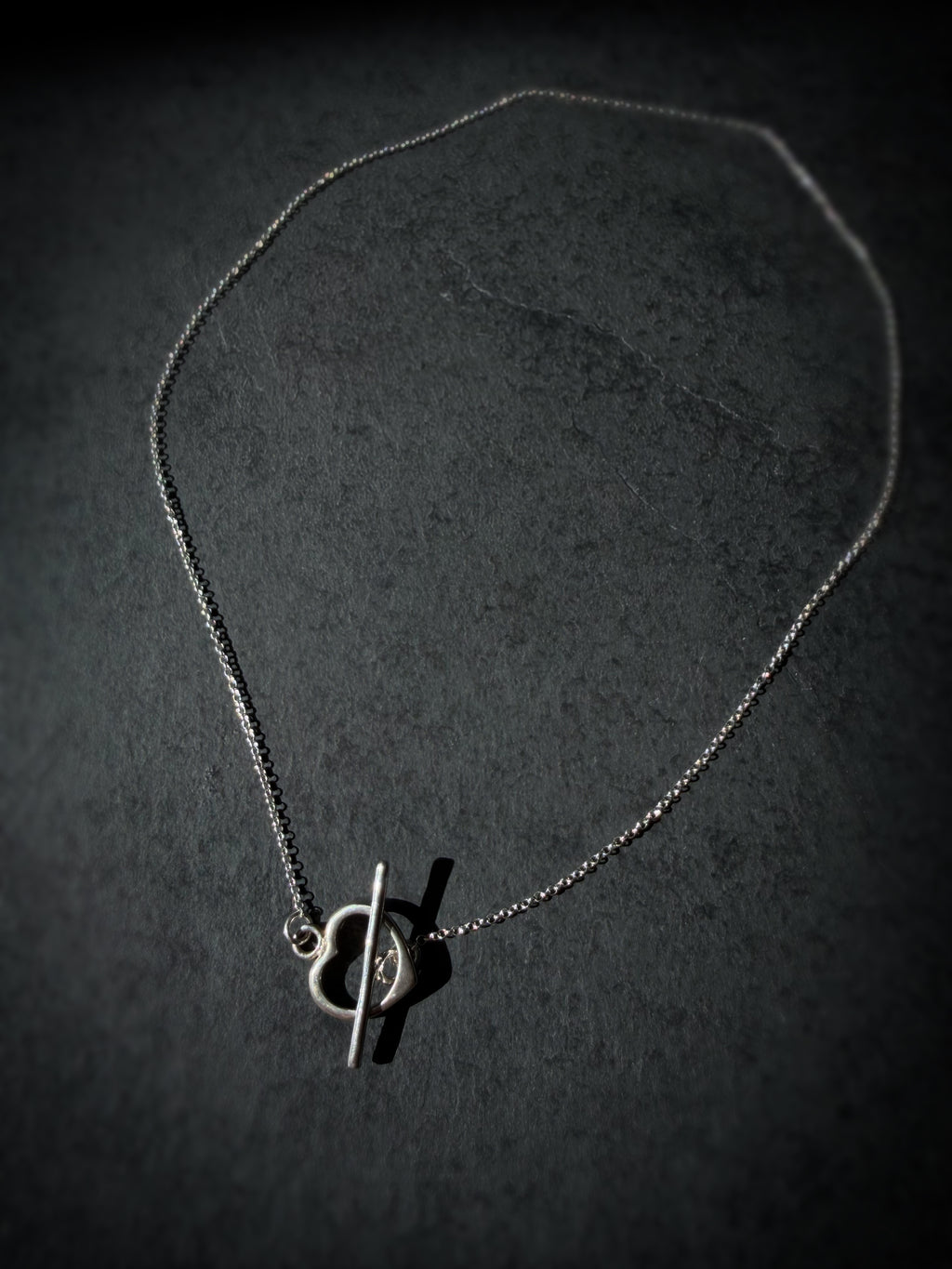 Hidden Heart Choker Necklace