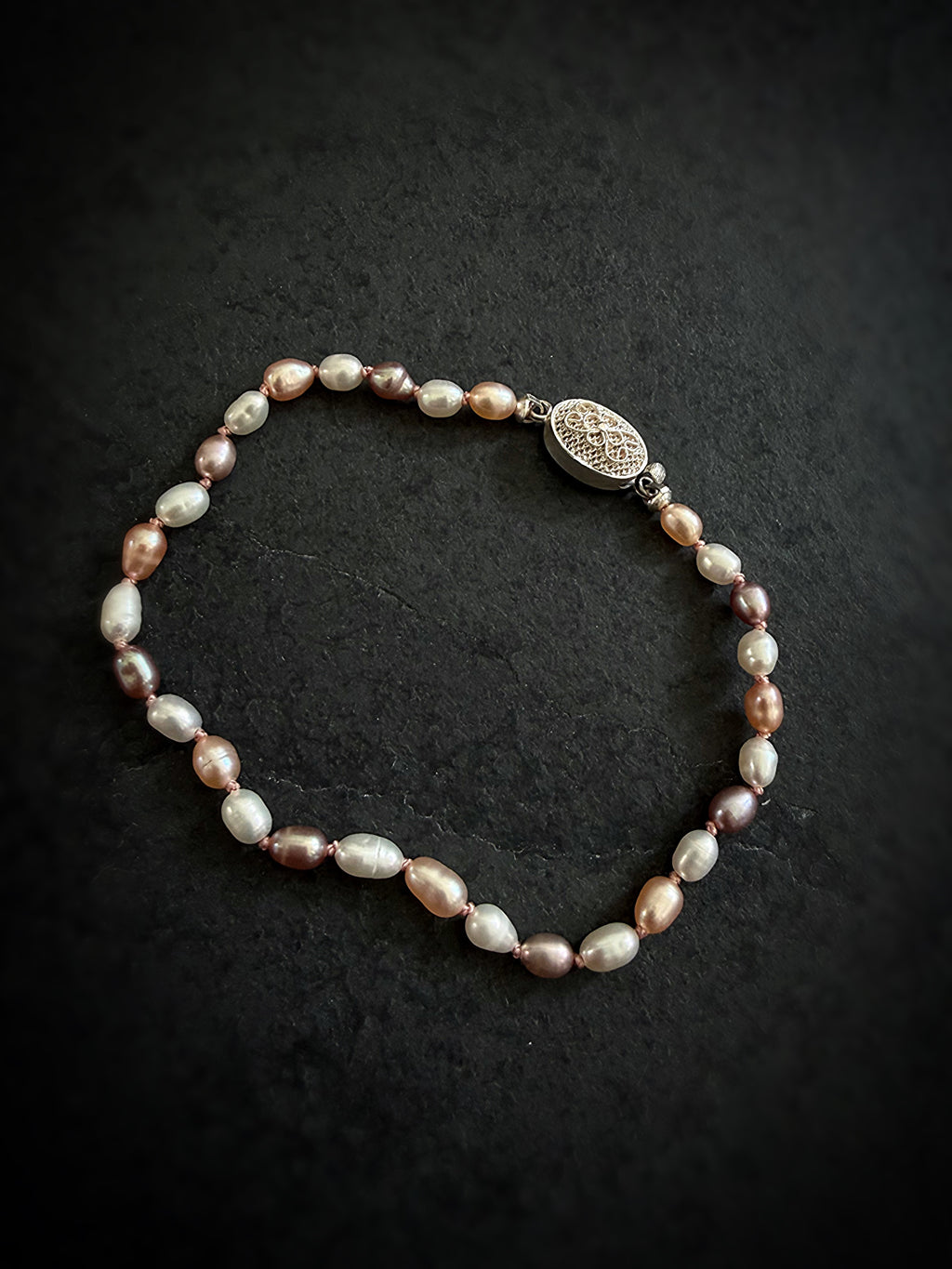 Pink Pearl Bracelet