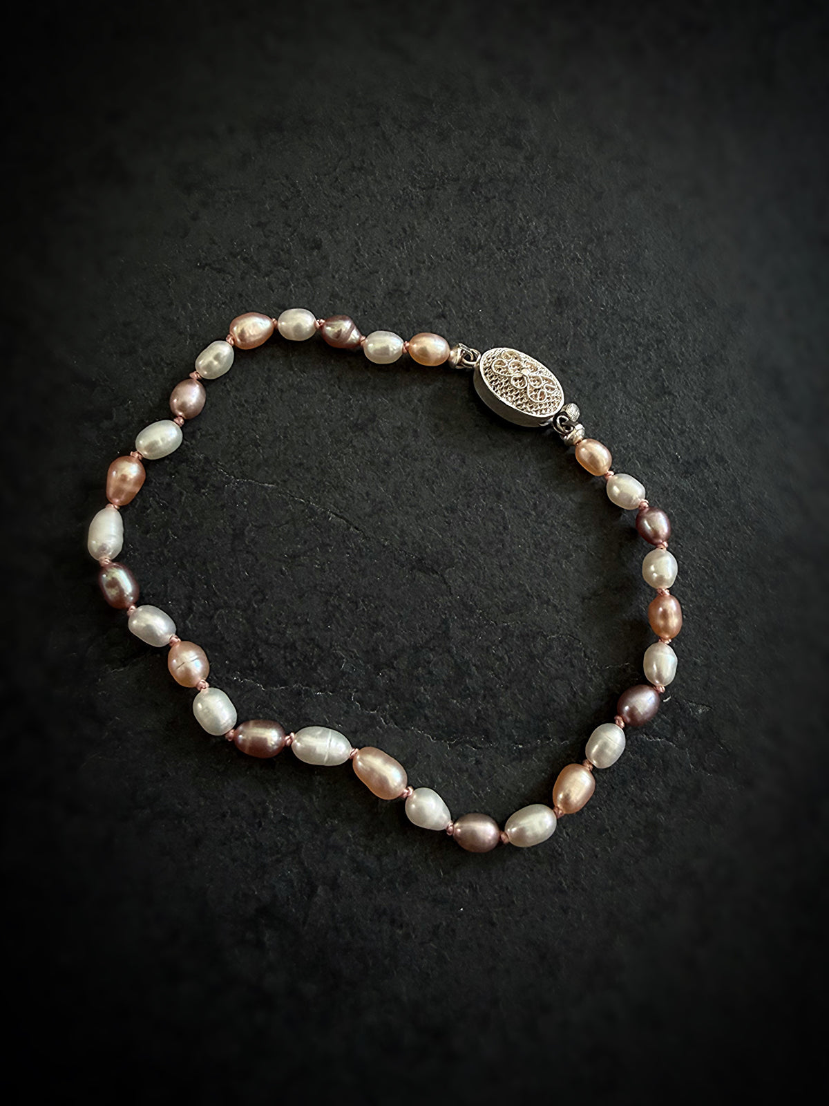 Pink Pearl Bracelet