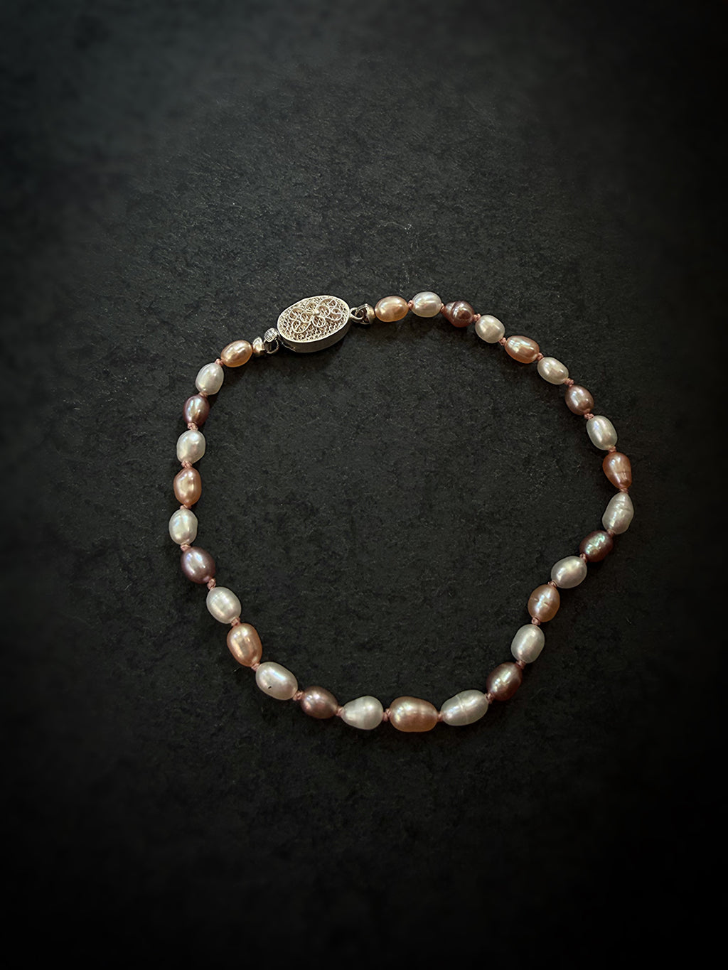Pink Pearl Bracelet