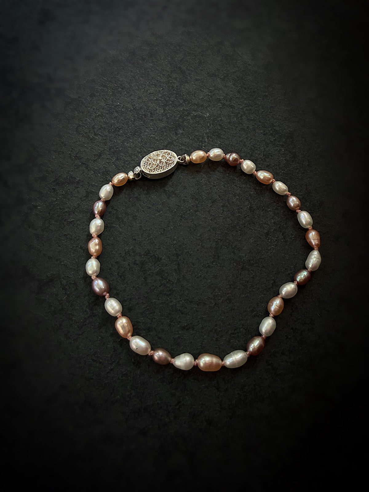 Pink Pearl Bracelet