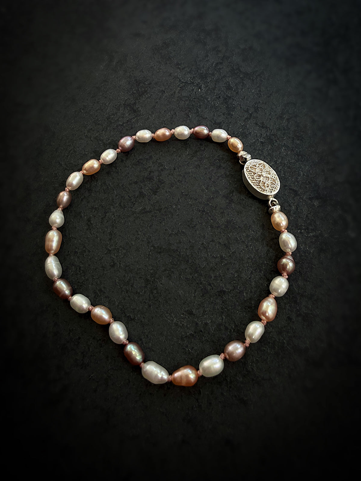 Pink Pearl Bracelet