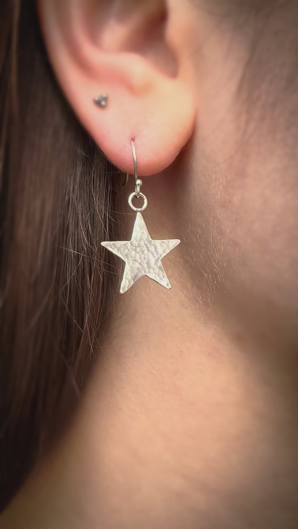 Star Dangling Earrings