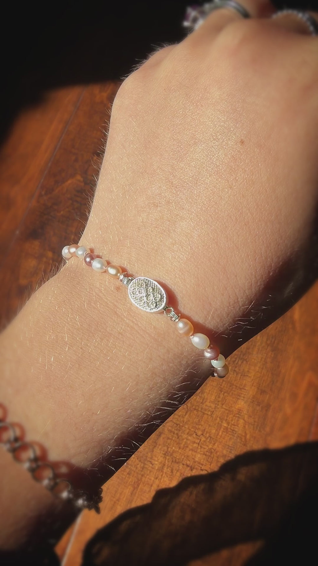 Pink Pearl Bracelet
