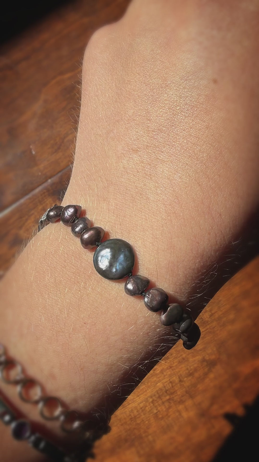 Black Pearl Bracelet