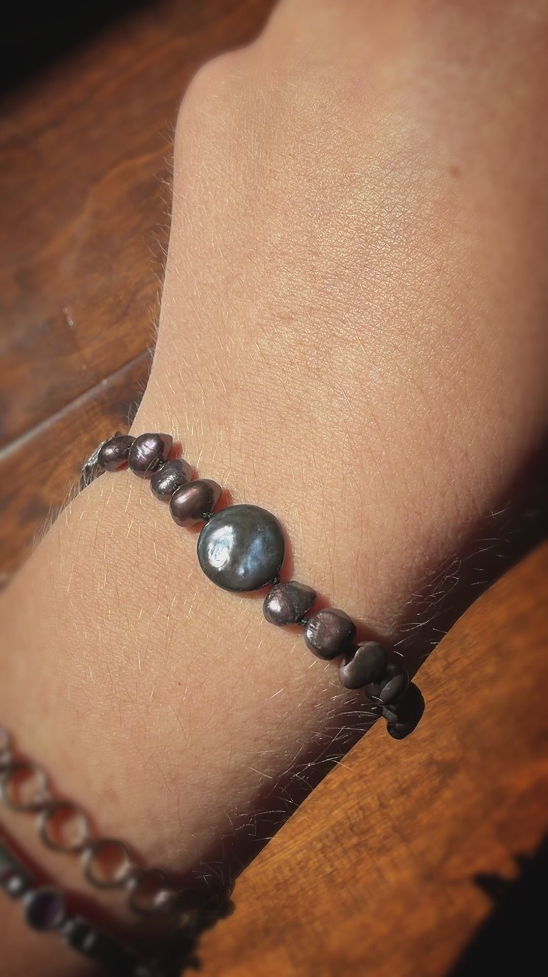 Black Pearl Bracelet