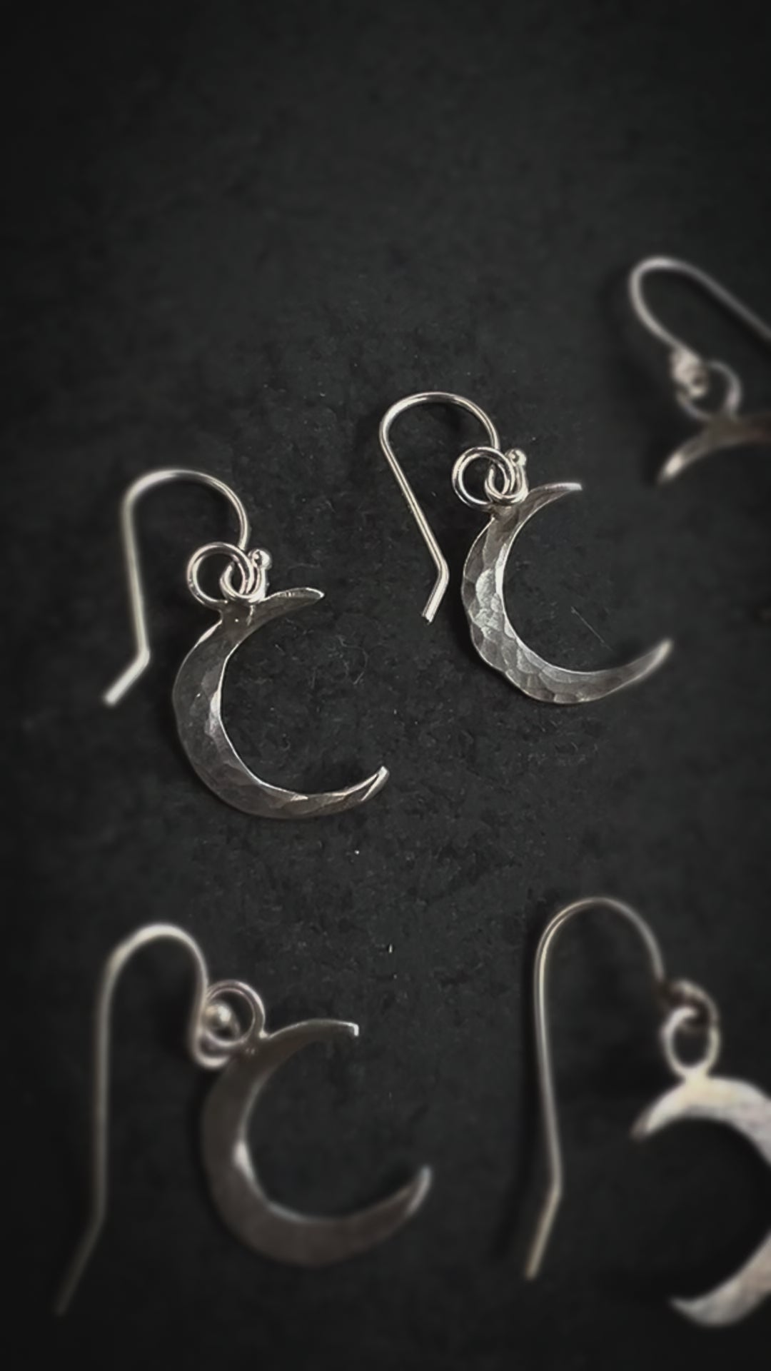 Moon Dangling Earrings