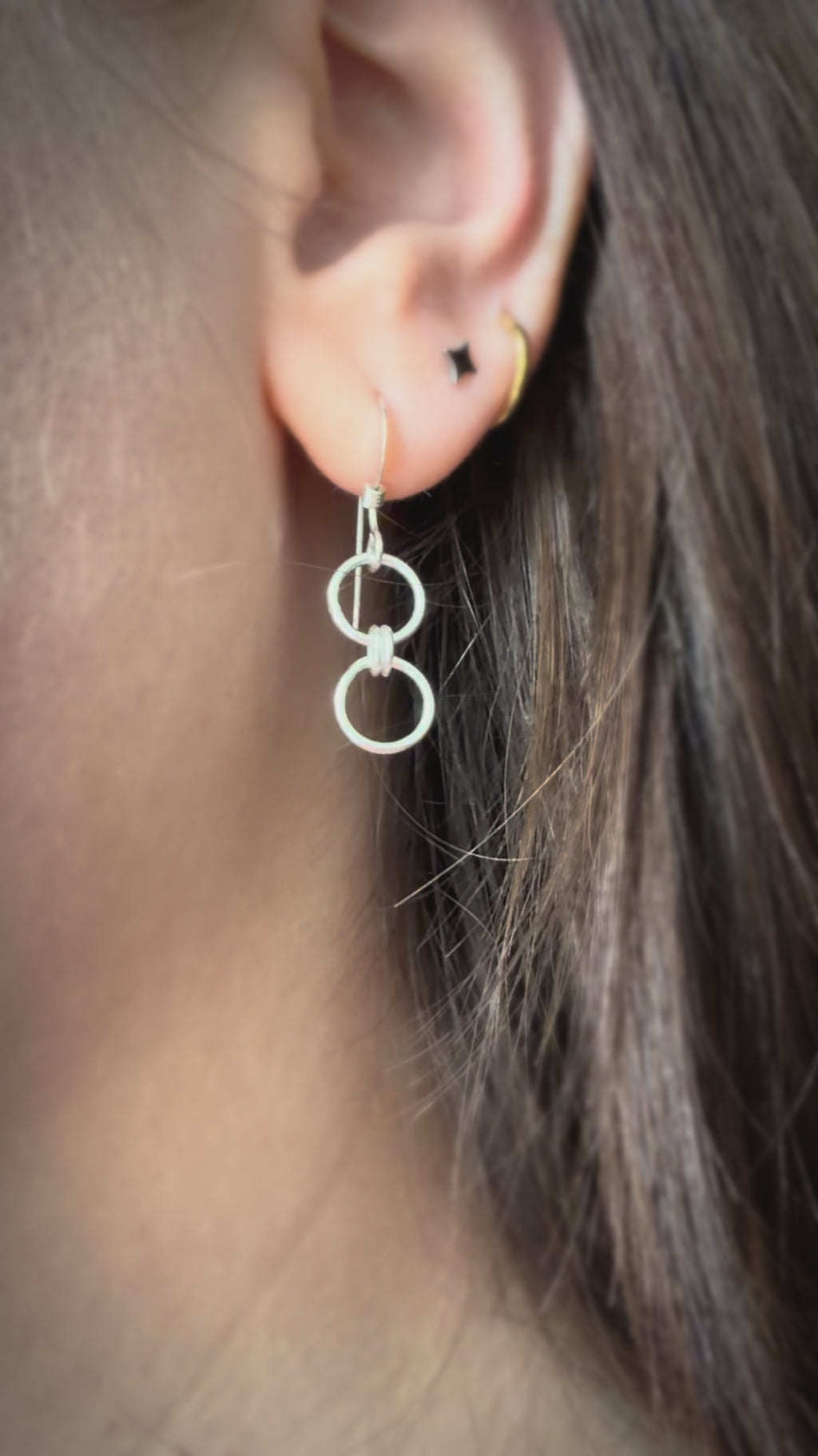 Forever Linked Dangling Earrings