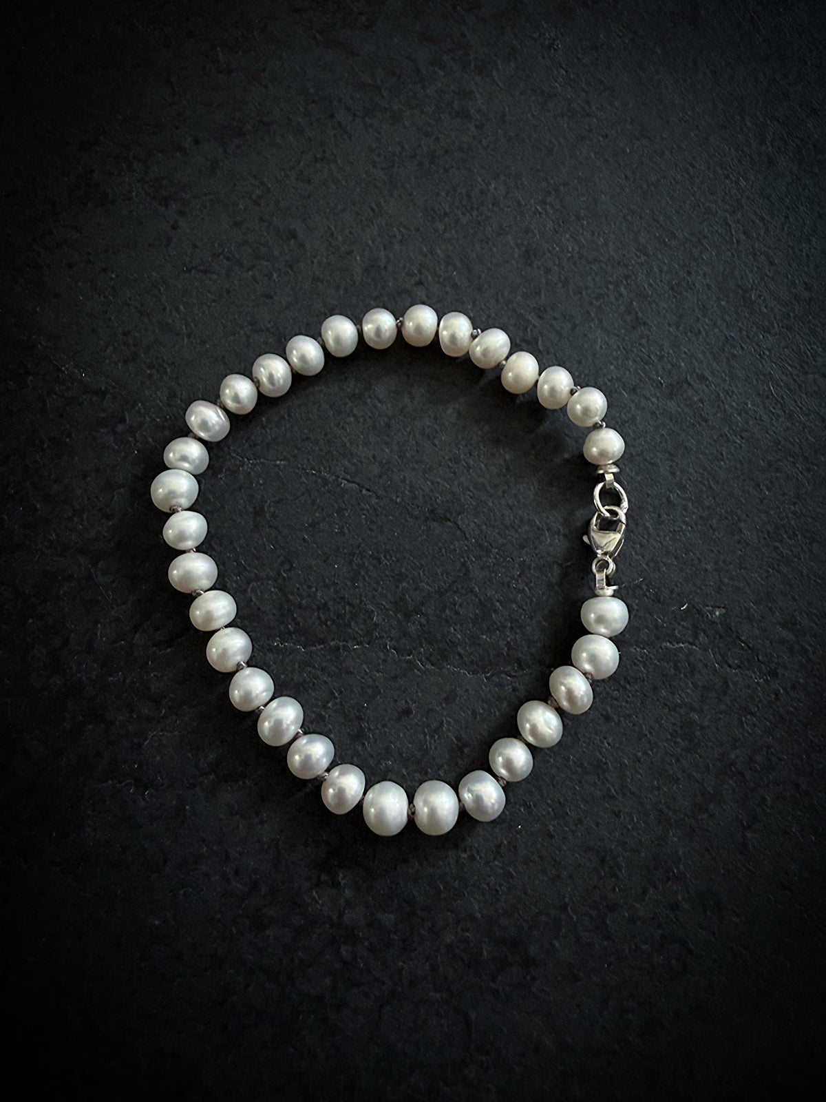 White Pearl Bracelet